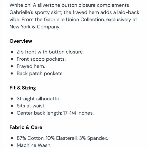 New York & Company skirt - Picture 8 of 8